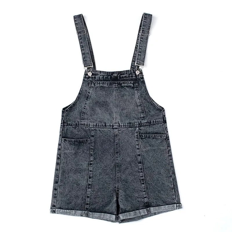 [ @rudskayadaria ]"ULZZANG DENIM" OVERALLS K071010