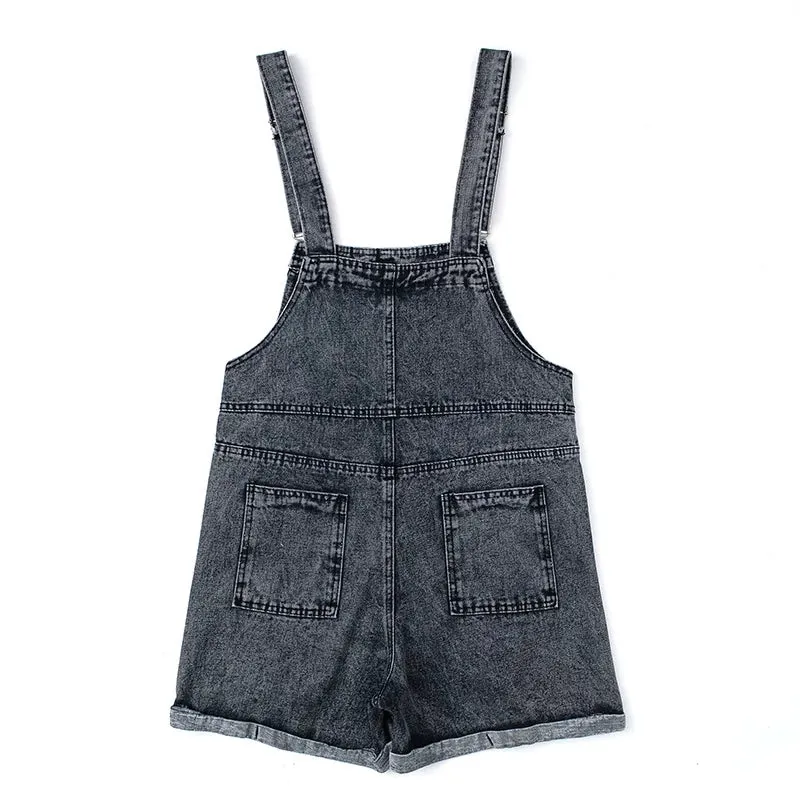 [ @rudskayadaria ]"ULZZANG DENIM" OVERALLS K071010