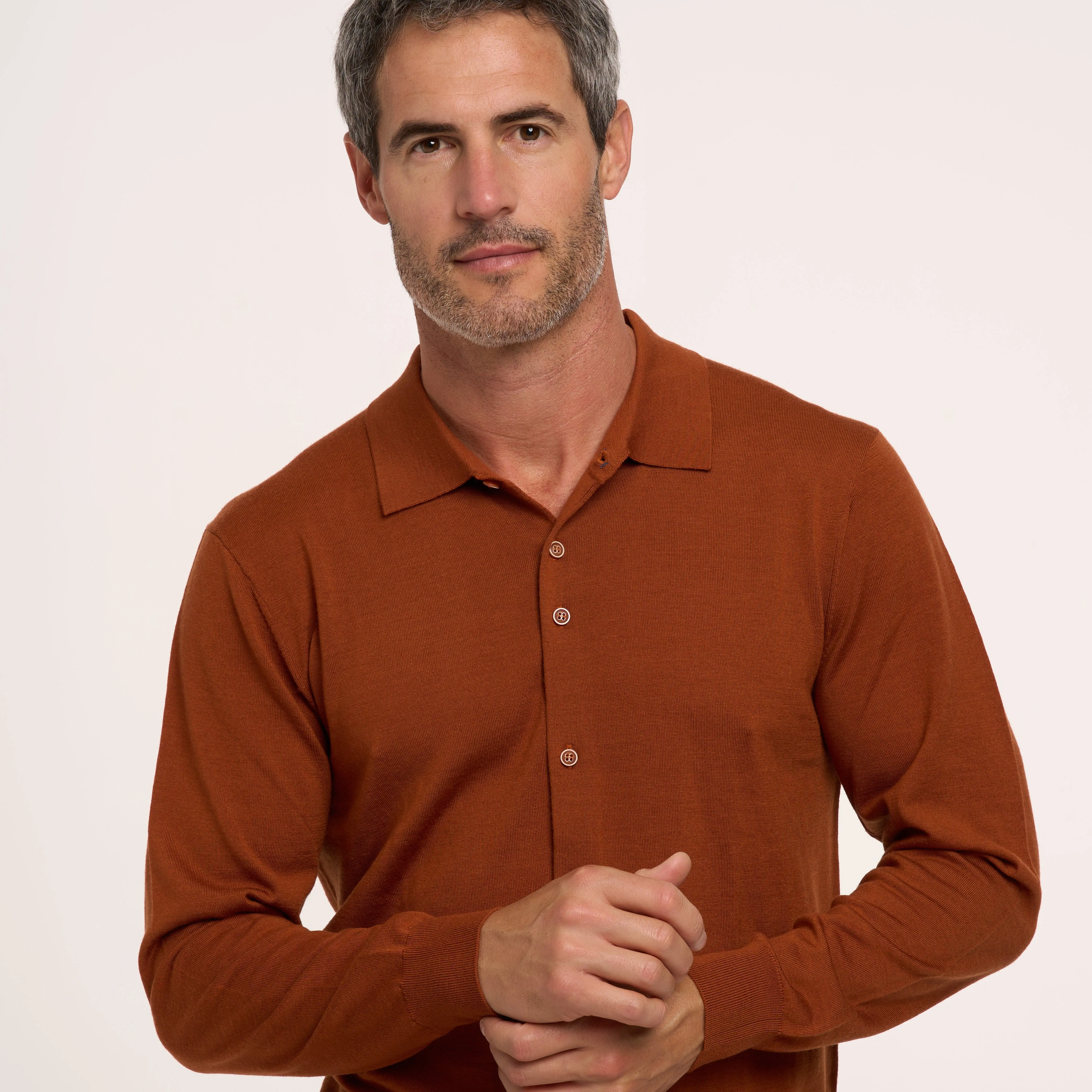 100% Merino wool knitshirt