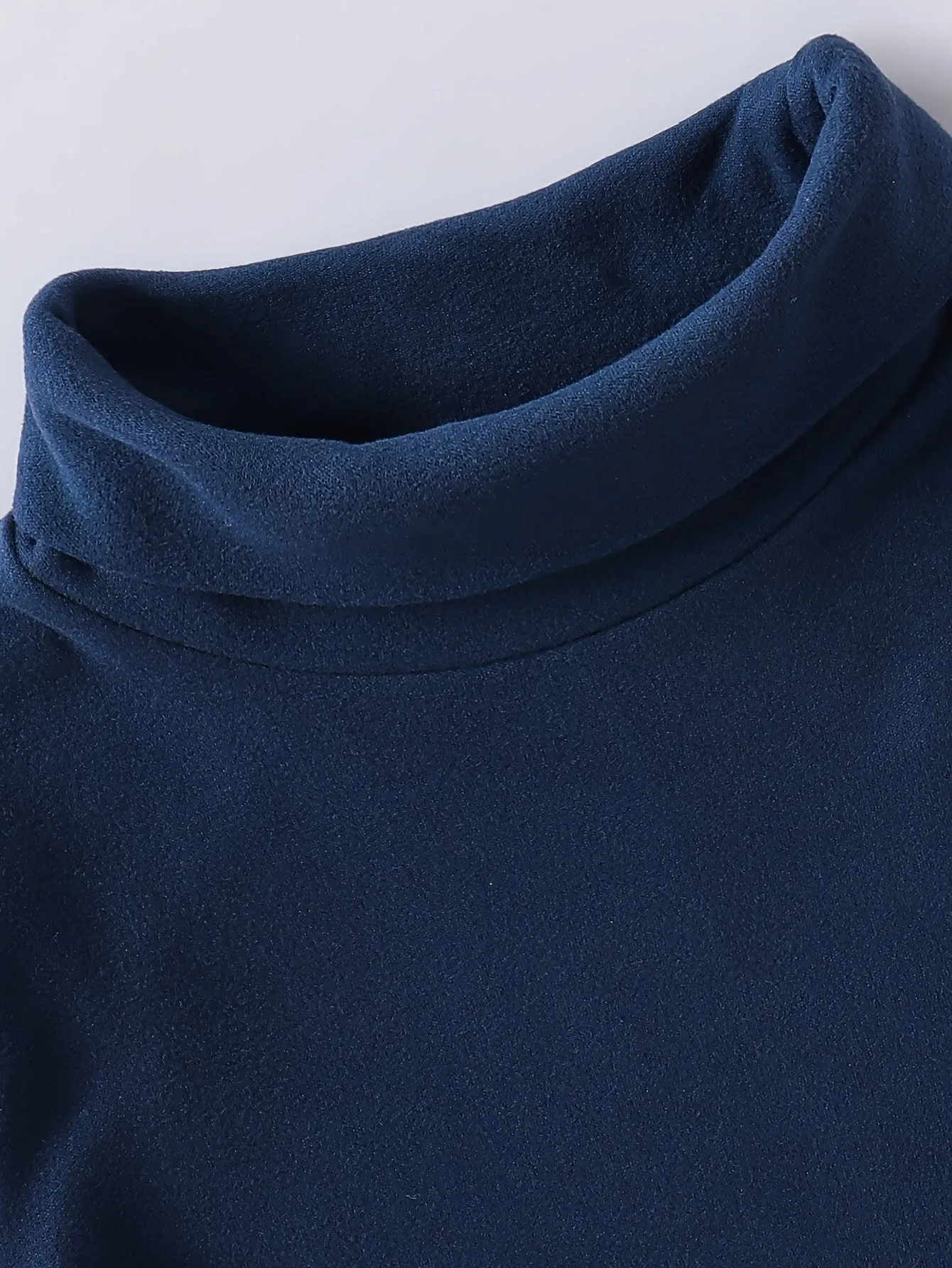 3 Pcs Boys' Fleece-Lined Turtleneck Sweaters - Soft, Warm Knit Pullovers for Fall/Winter