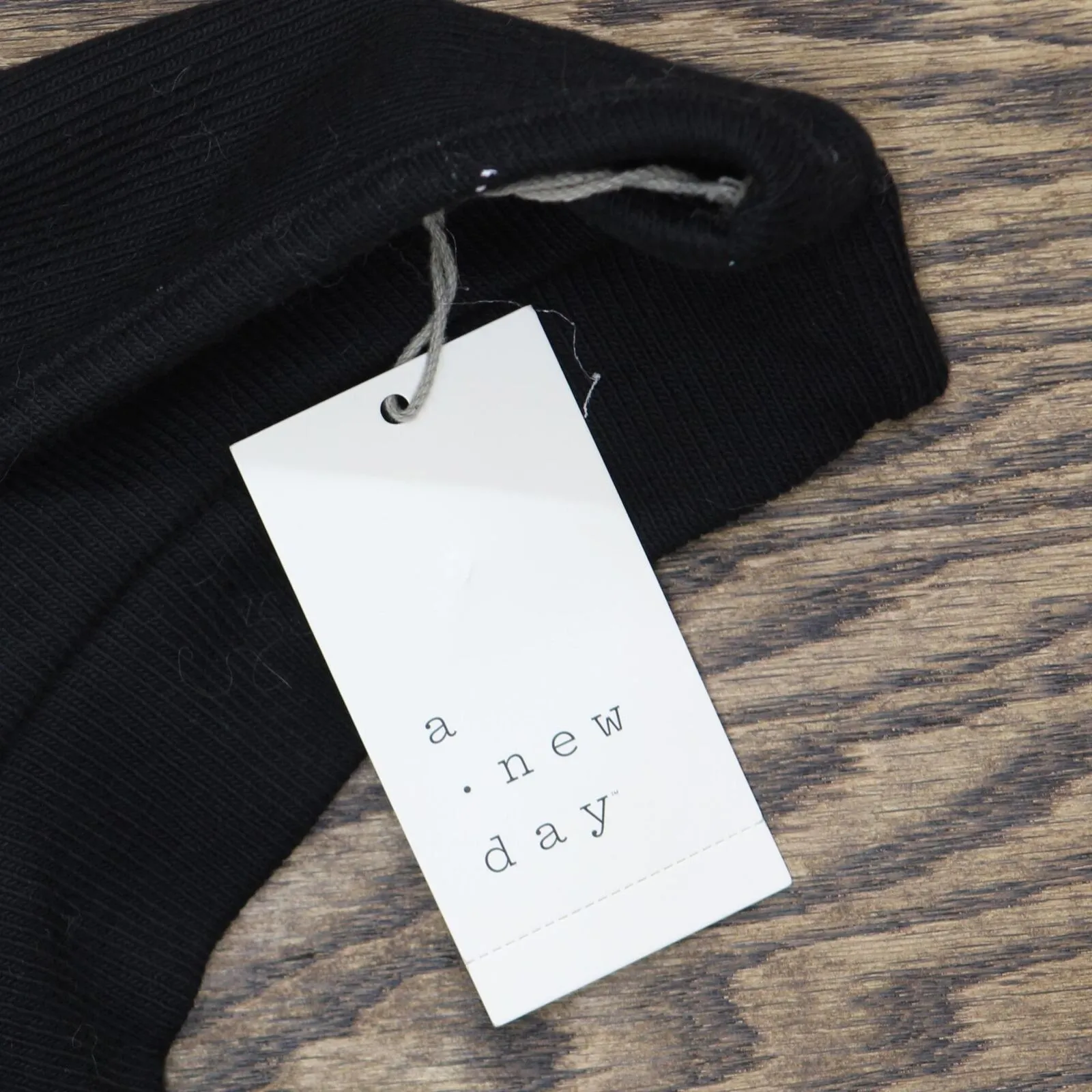 A New Day Women's Slim Fit Mock Neck Tank Top 85333633 Black XL