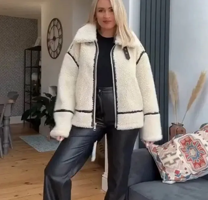 Ada - Elegant Relaxed Fit for Winter Woman's Jacket
