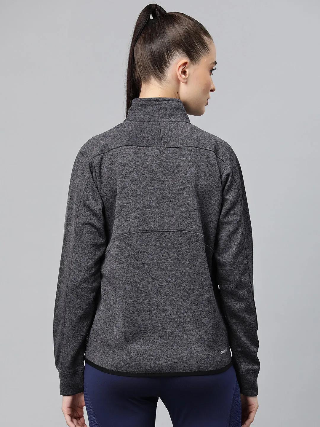Alcis Women Typography Training or Gym Sporty Jacket