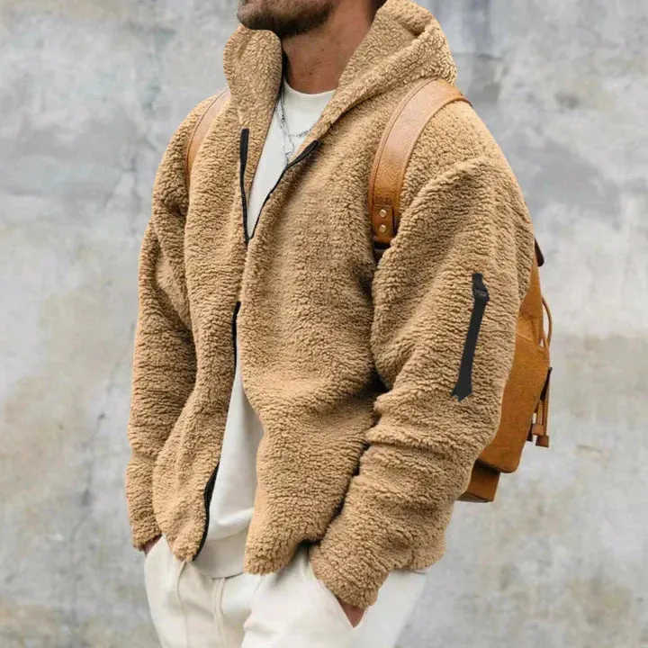 Alden - warm hoodie jacket for men