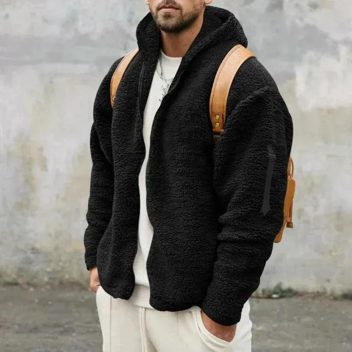 Alden - warm hoodie jacket for men