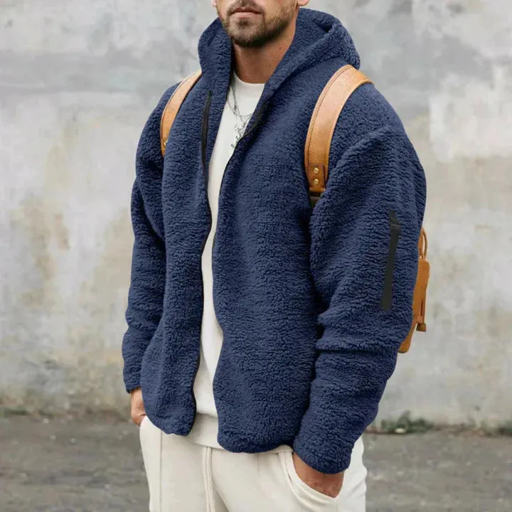 Alden - warm hoodie jacket for men
