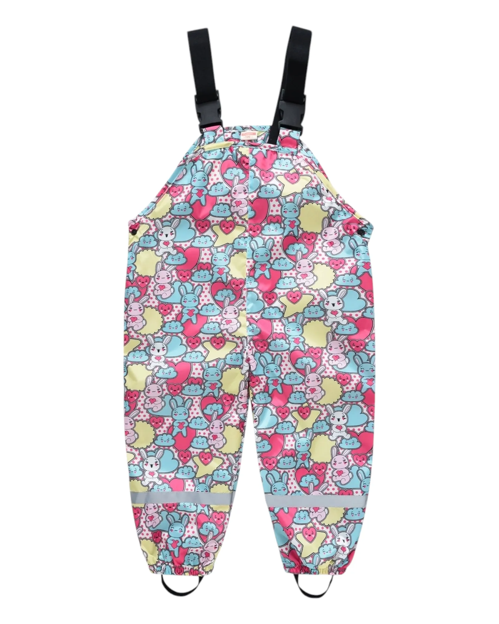 All Year Round Patterned Waterproof Kids Overalls