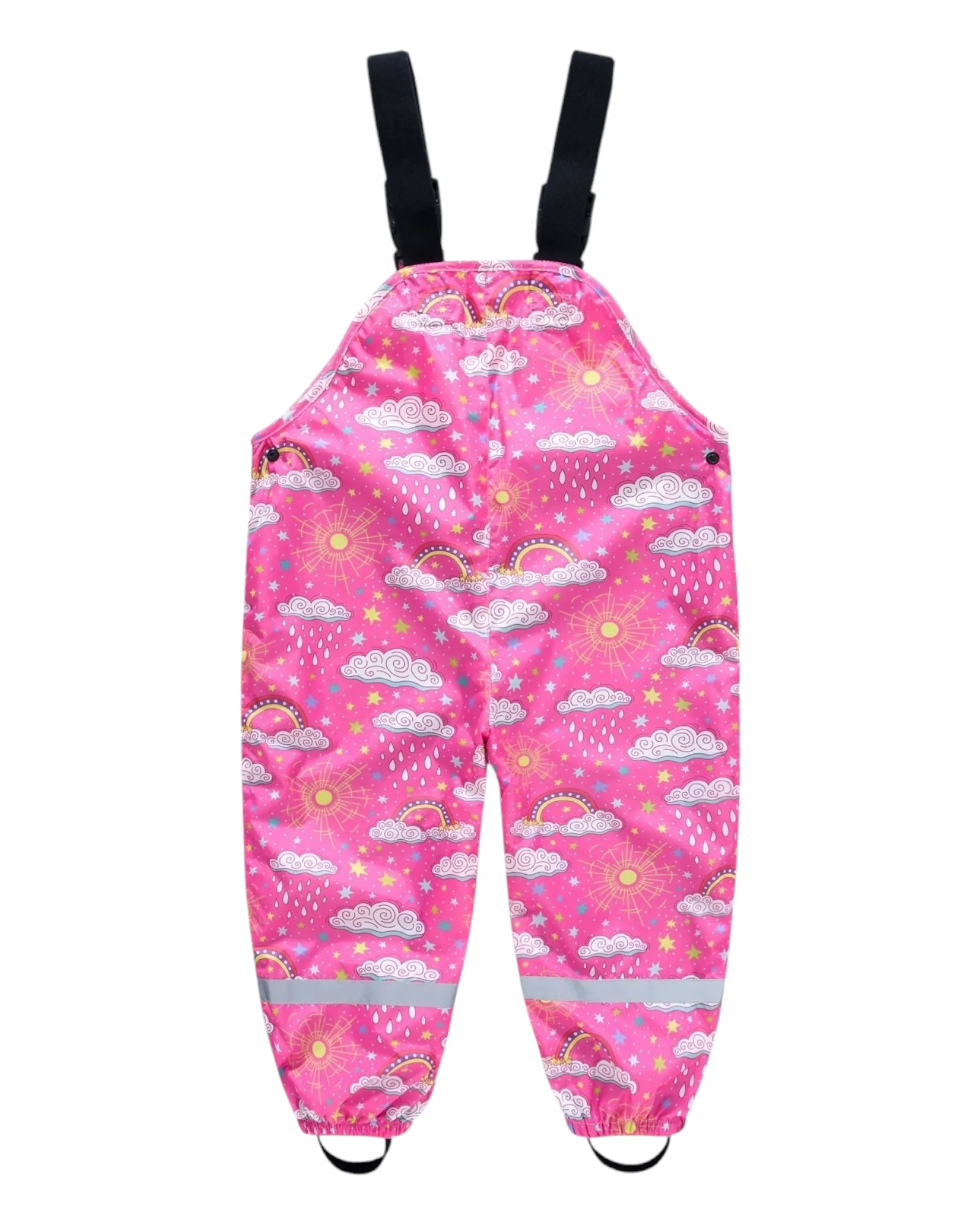 All Year Round Patterned Waterproof Kids Overalls