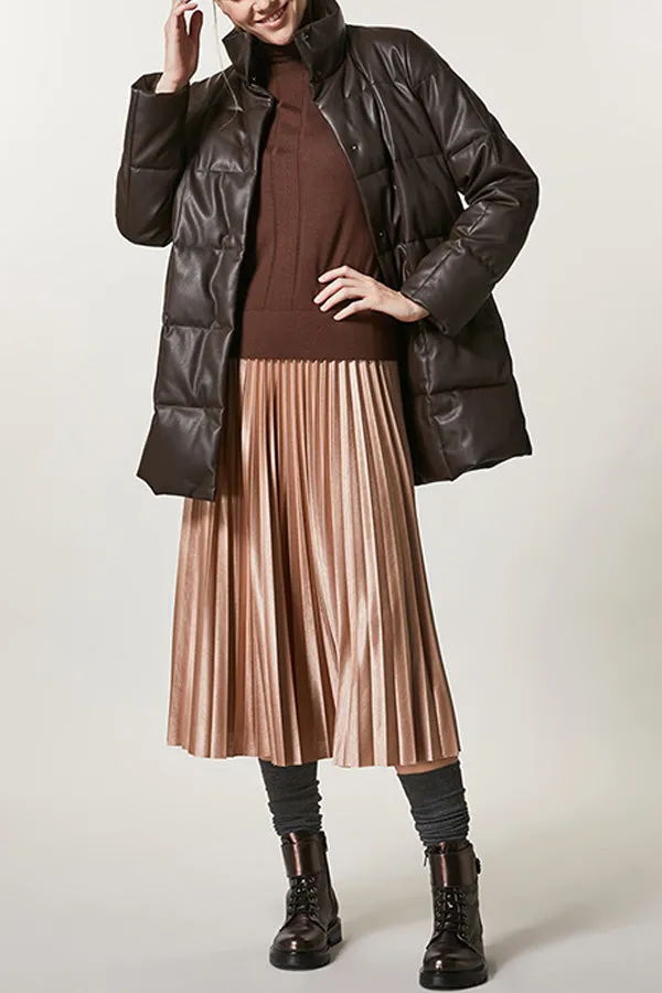 AVO SNUG PURE WOOL MOCK TURTLENECK SWEATER