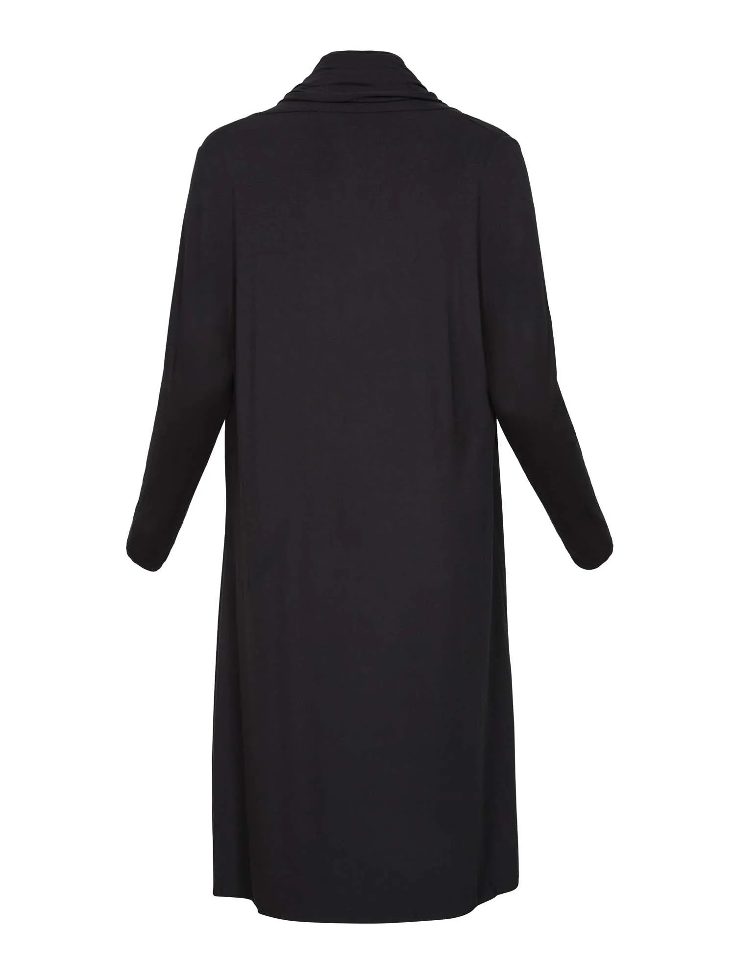 Bamboo Long Cardigan - Black