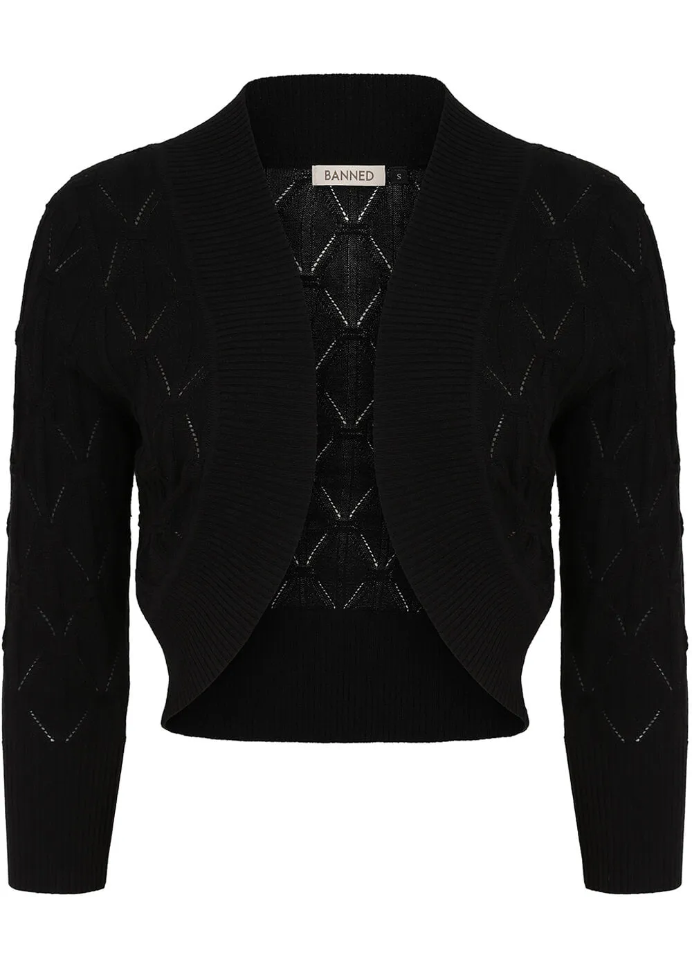 Banned Eden Bolero Black