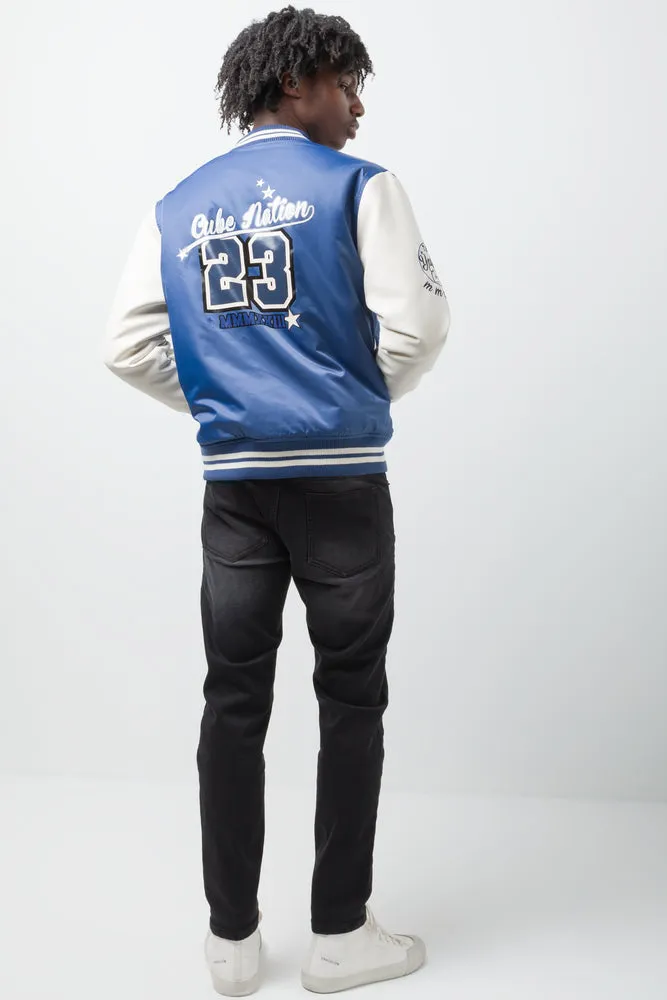 Basketball Jacket Navy