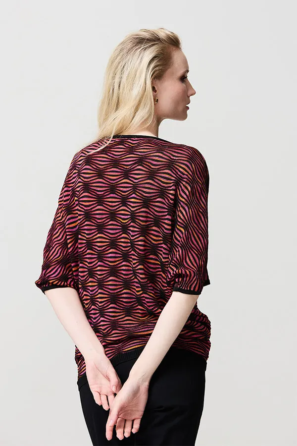 BATWING MULTICOLOR SWEATER