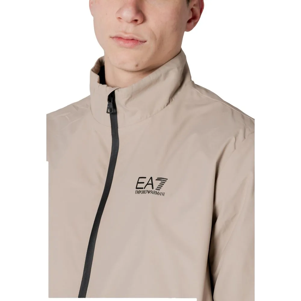 Beige Polyamide Jacket
