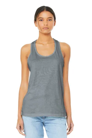 BELLA CANVAS  Women's Jersey Racerback Tank. BC6008 Athletic Heather