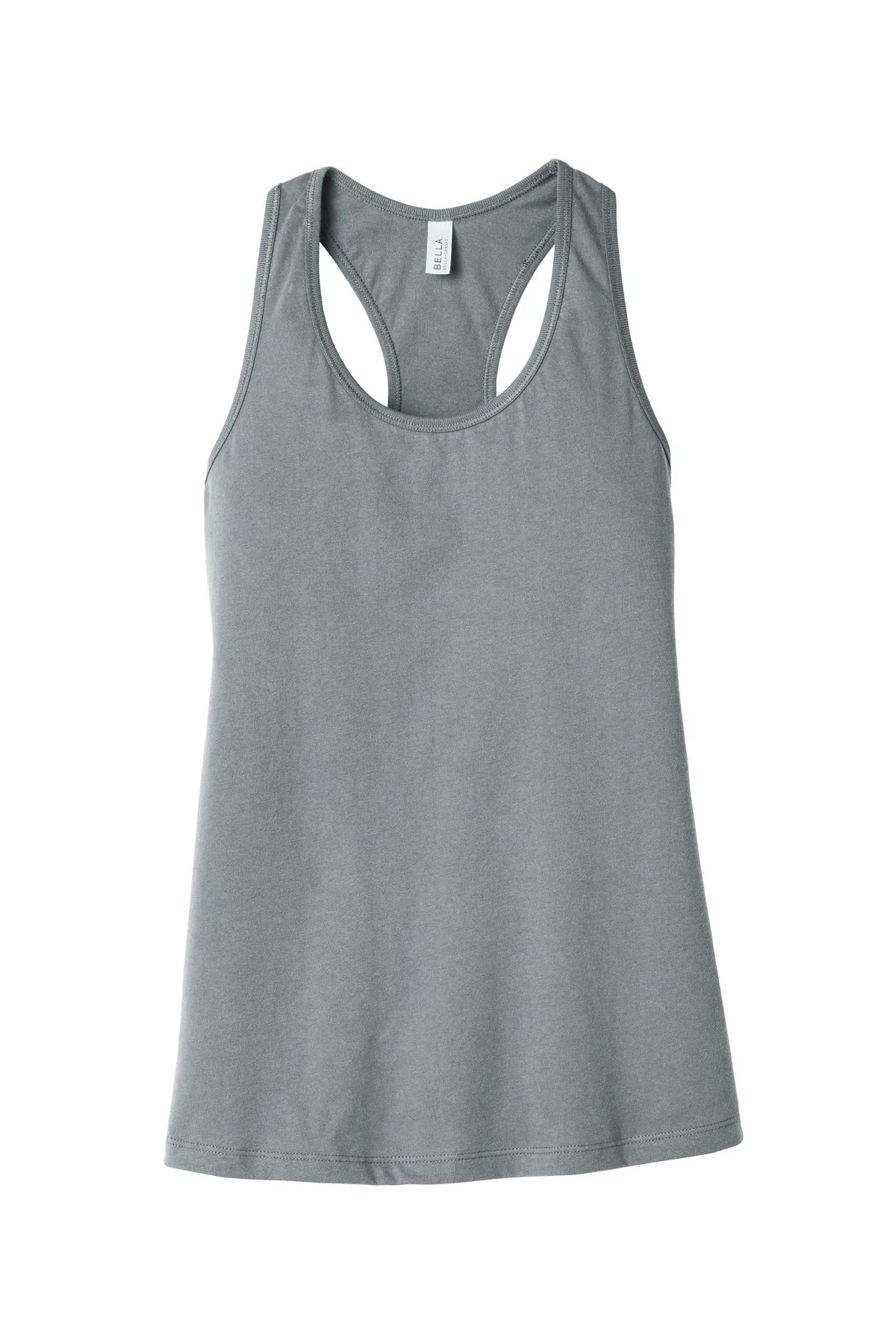 BELLA CANVAS  Women's Jersey Racerback Tank. BC6008 Athletic Heather