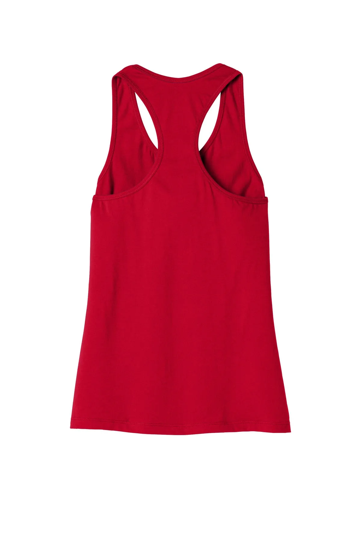 BELLA CANVAS  Women's Jersey Racerback Tank. BC6008 Red