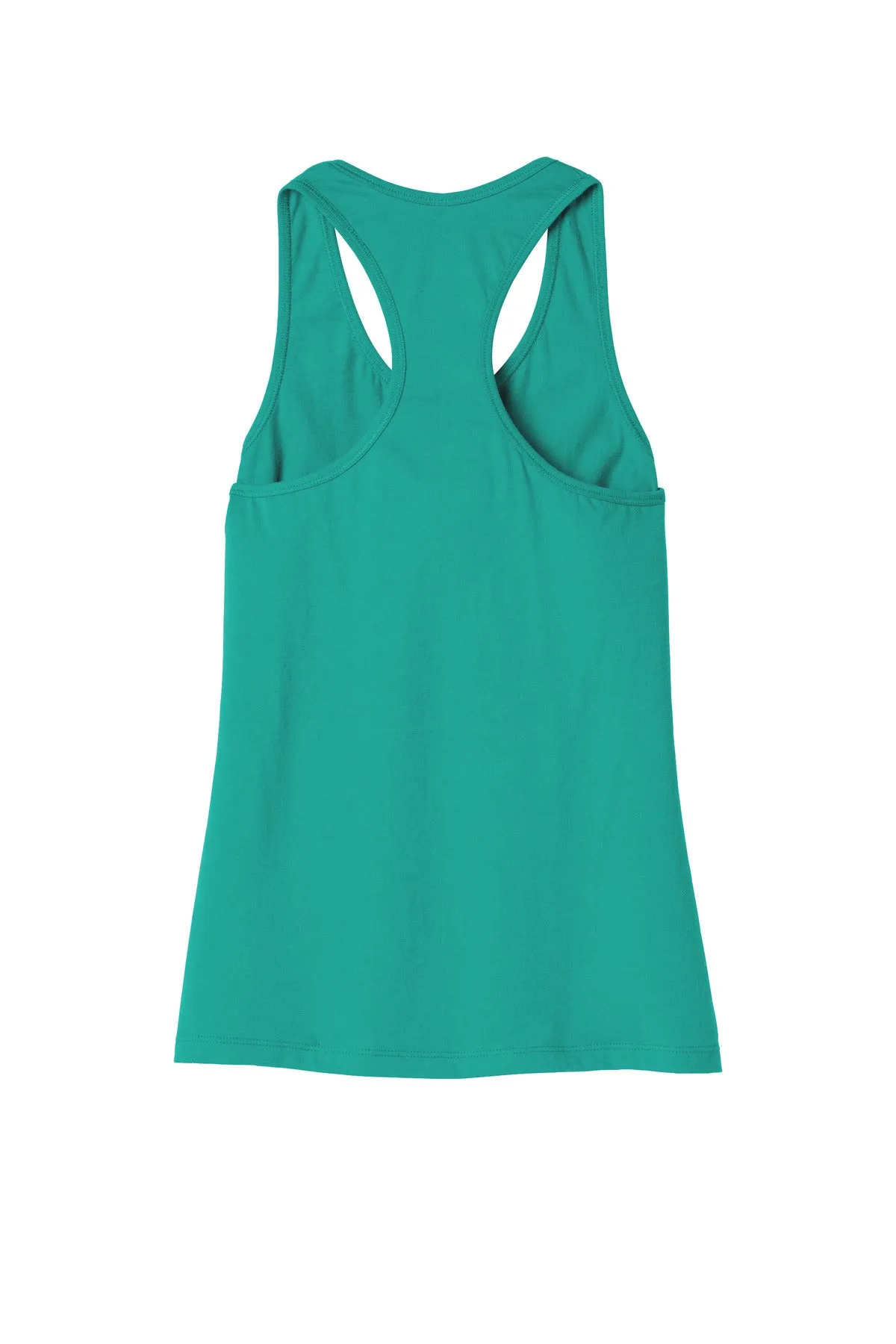 BELLA CANVAS  Women's Jersey Racerback Tank. BC6008 Teal