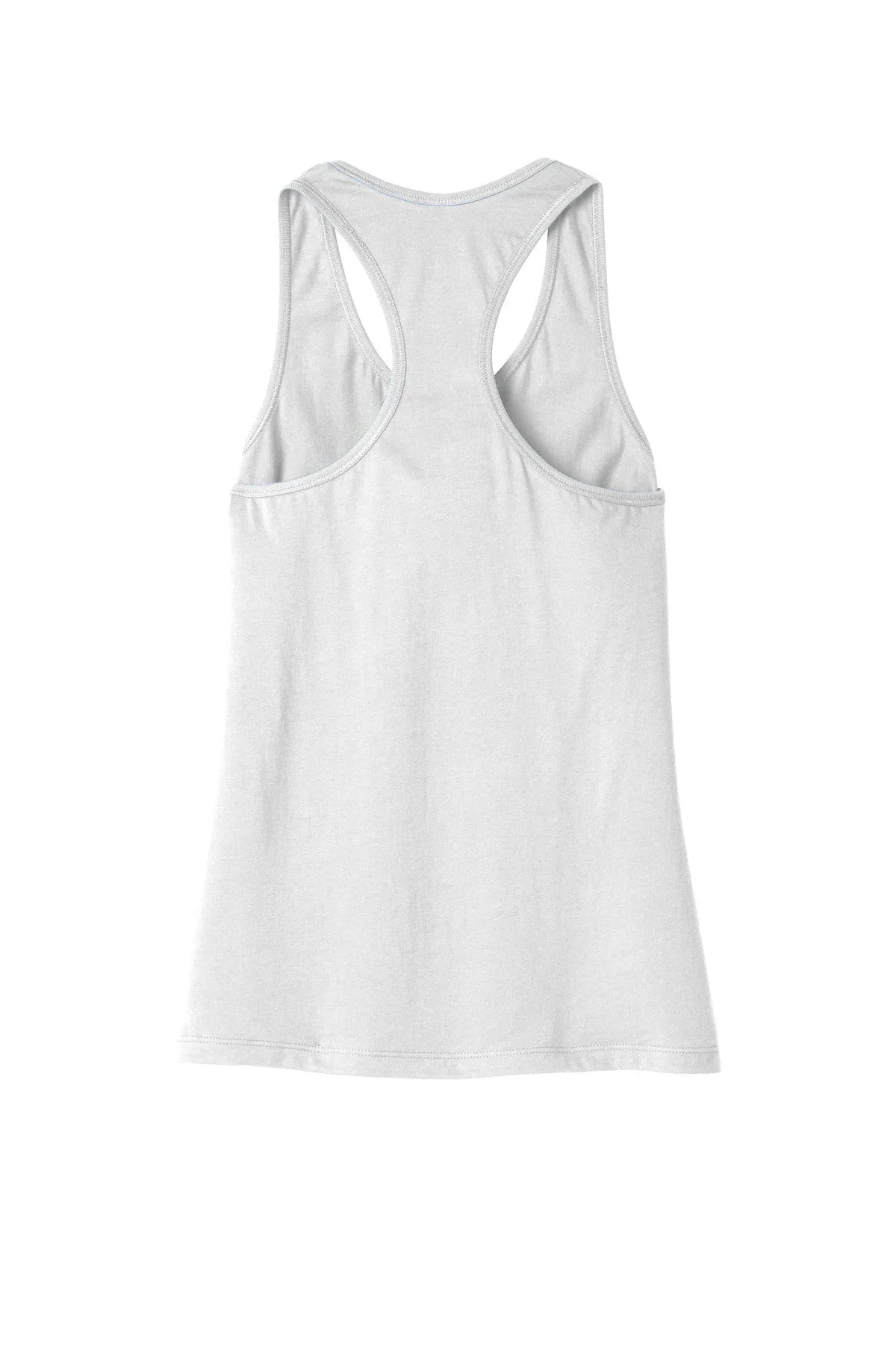 BELLA CANVAS  Women's Jersey Racerback Tank. BC6008 White