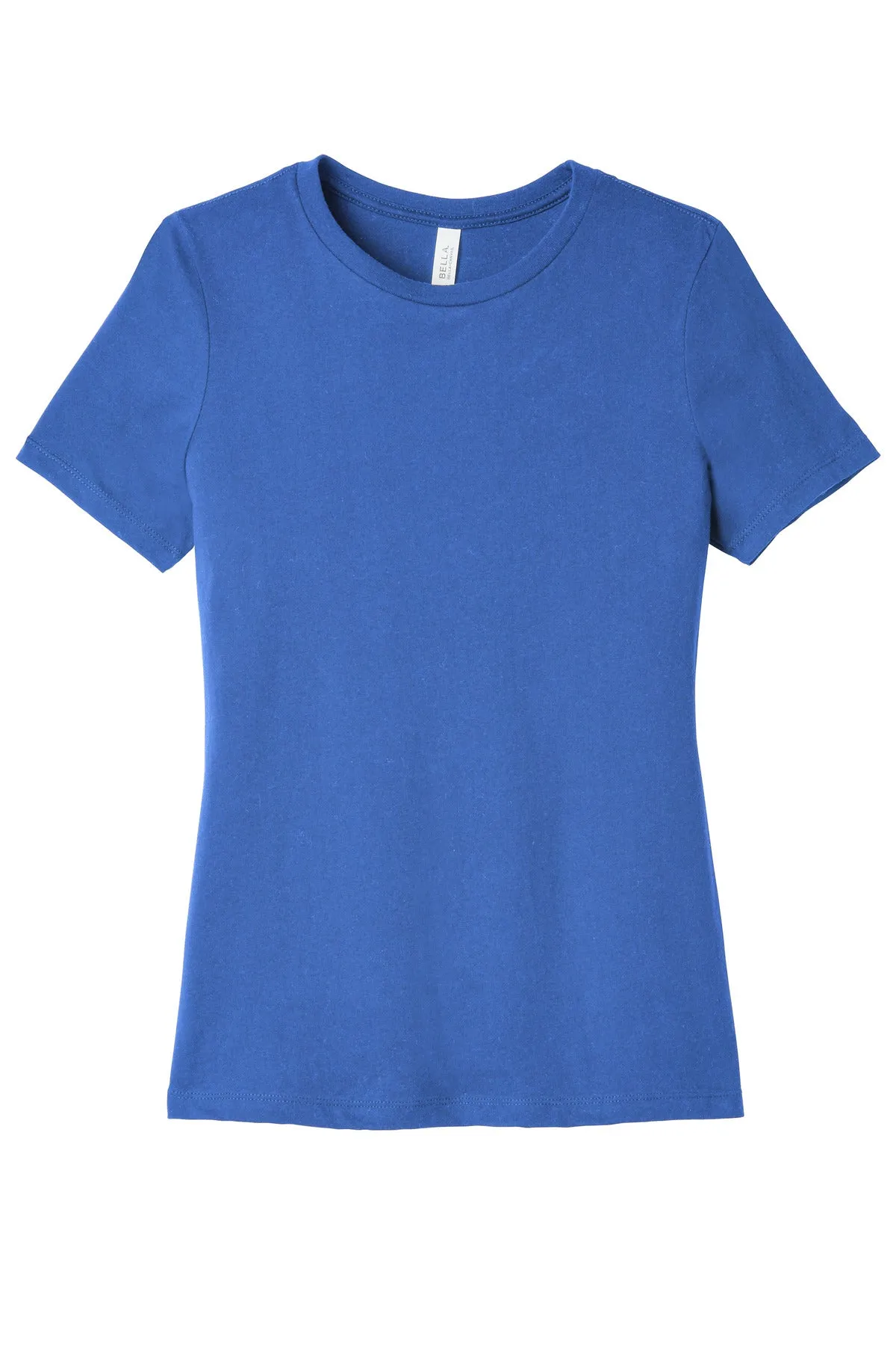 BELLA CANVAS  Women's Relaxed Jersey Short Sleeve Tee. BC6400 True Royal