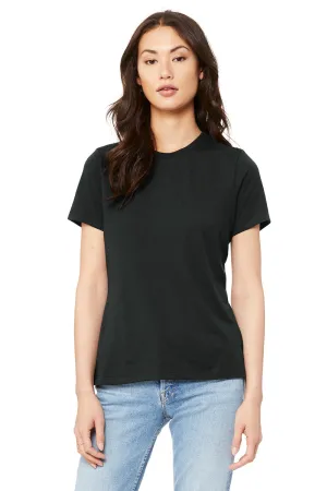 BELLA CANVAS  Women's Relaxed Jersey Short Sleeve Tee. BC6400 Vintage Black