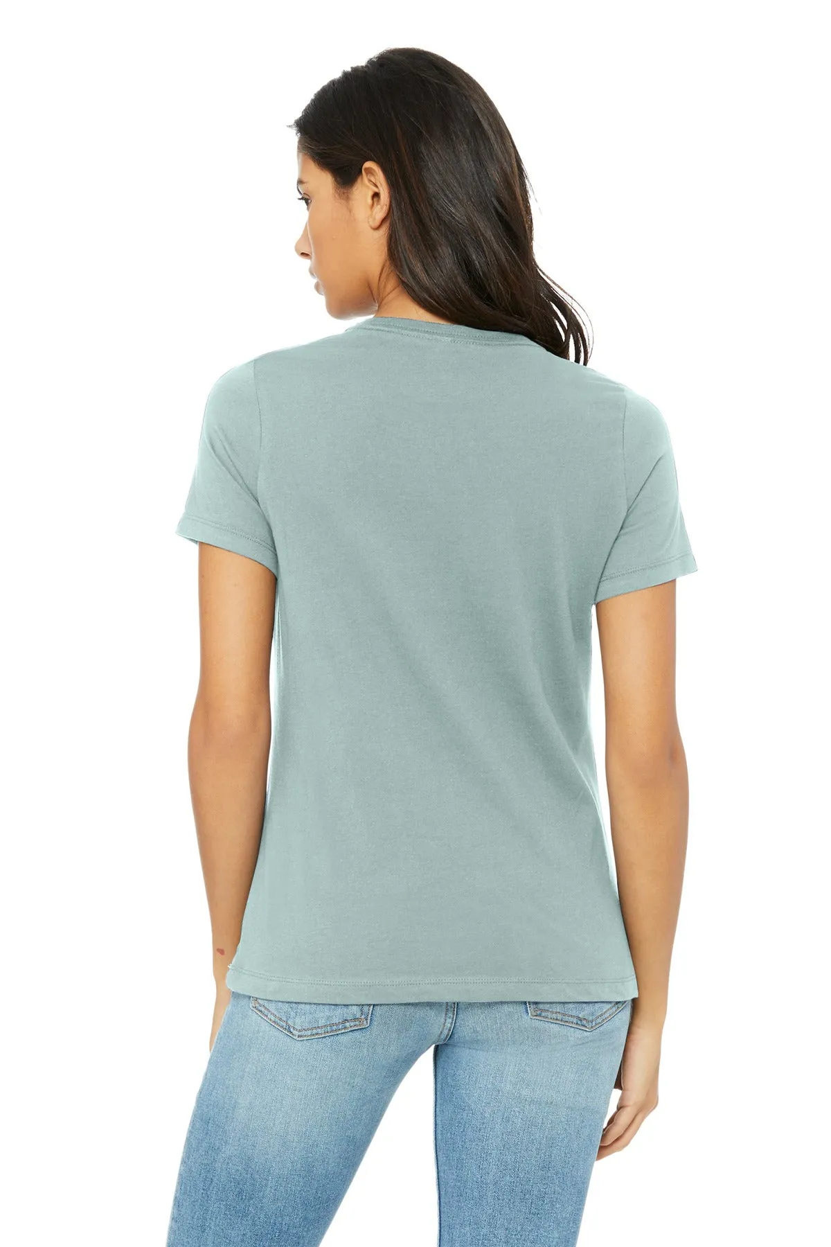 BELLA CANVAS Women's Relaxed Triblend Tee BC6413 Dusty Blue Triblend