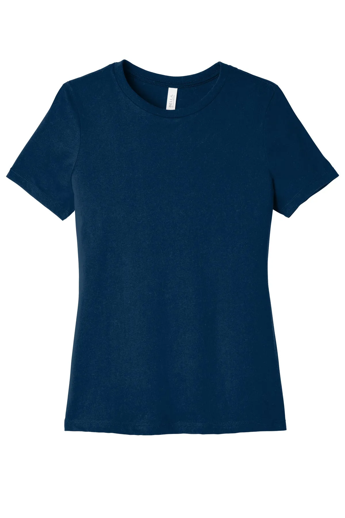 BELLA CANVAS Women's Relaxed Triblend Tee BC6413 Solid Navy Triblend