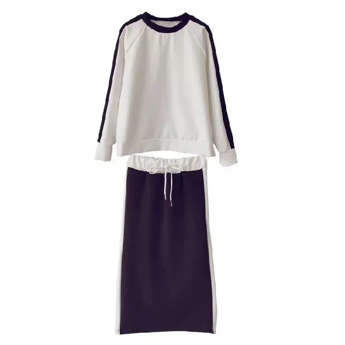 Black & White Skirts Set