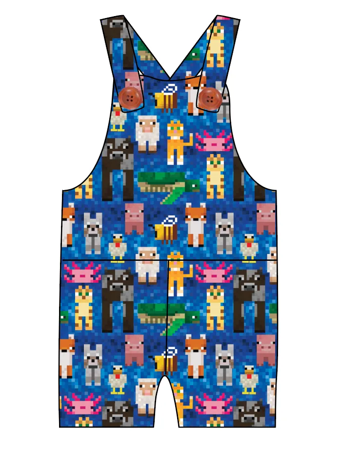 Block Friends Overalls and Shortalls
