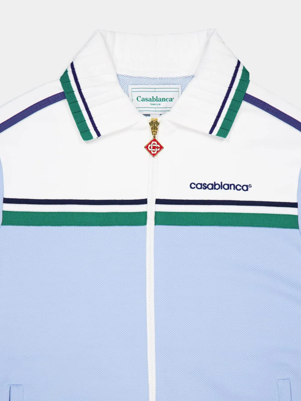 Blue Track Jacket