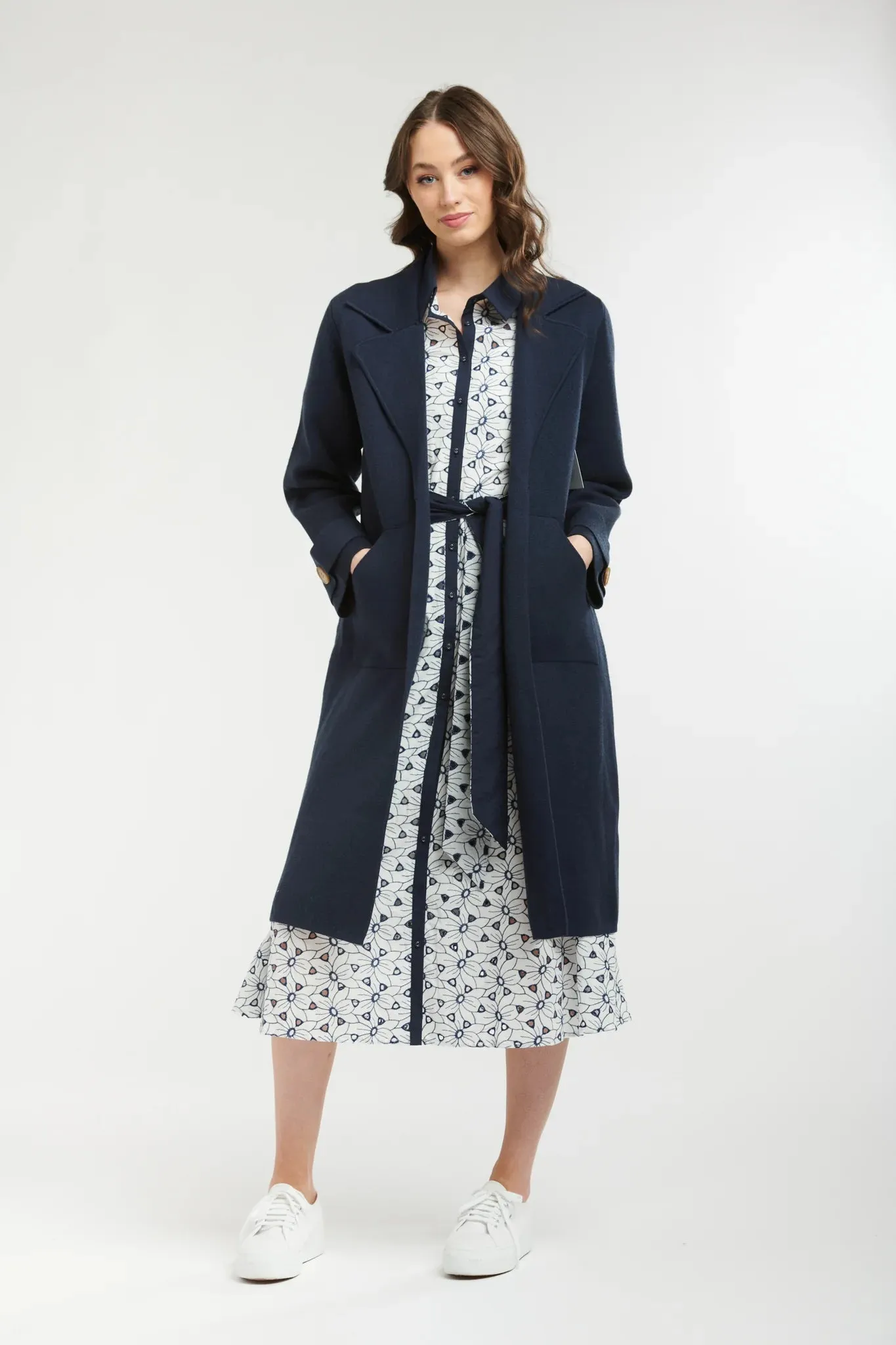 Boston Coat by 365 Days - Navy