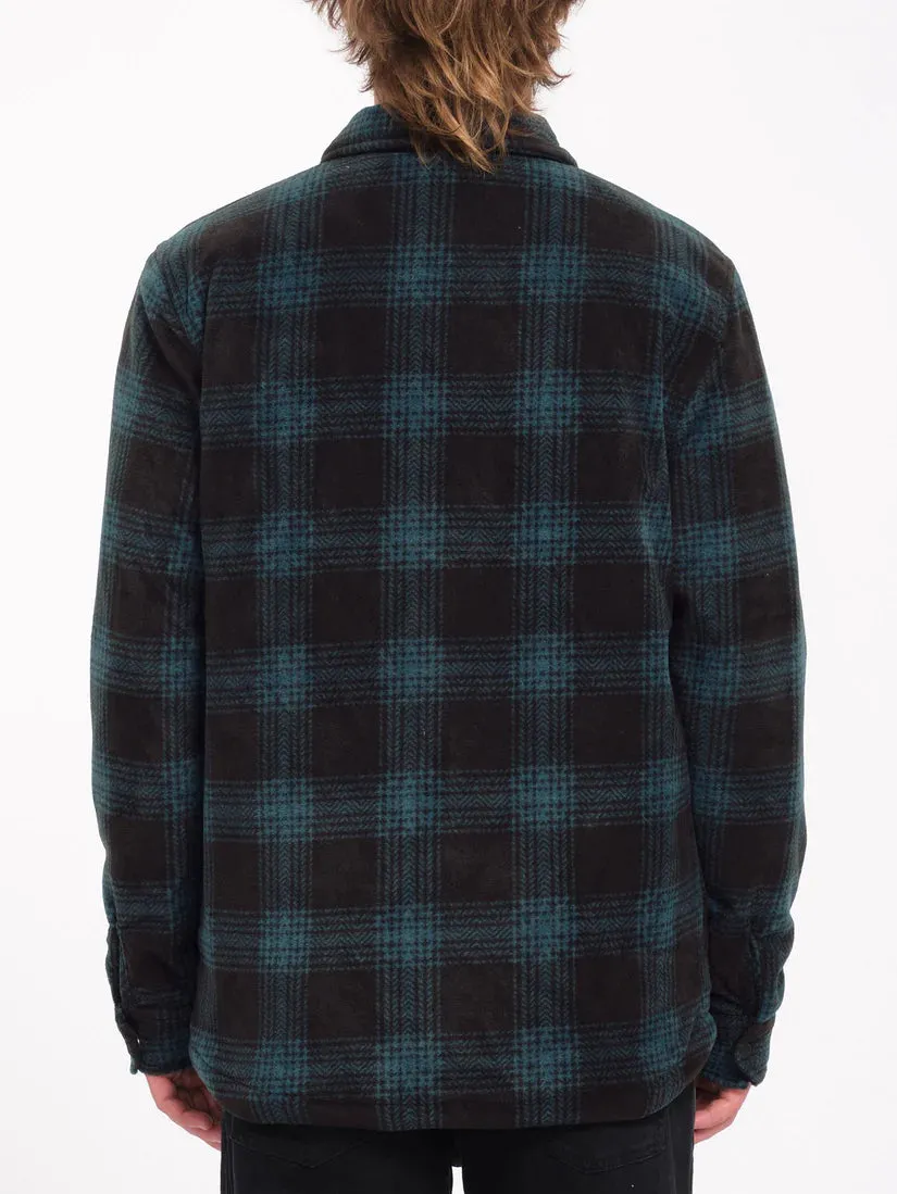 Bowered Fleece Jacket - Evergreen