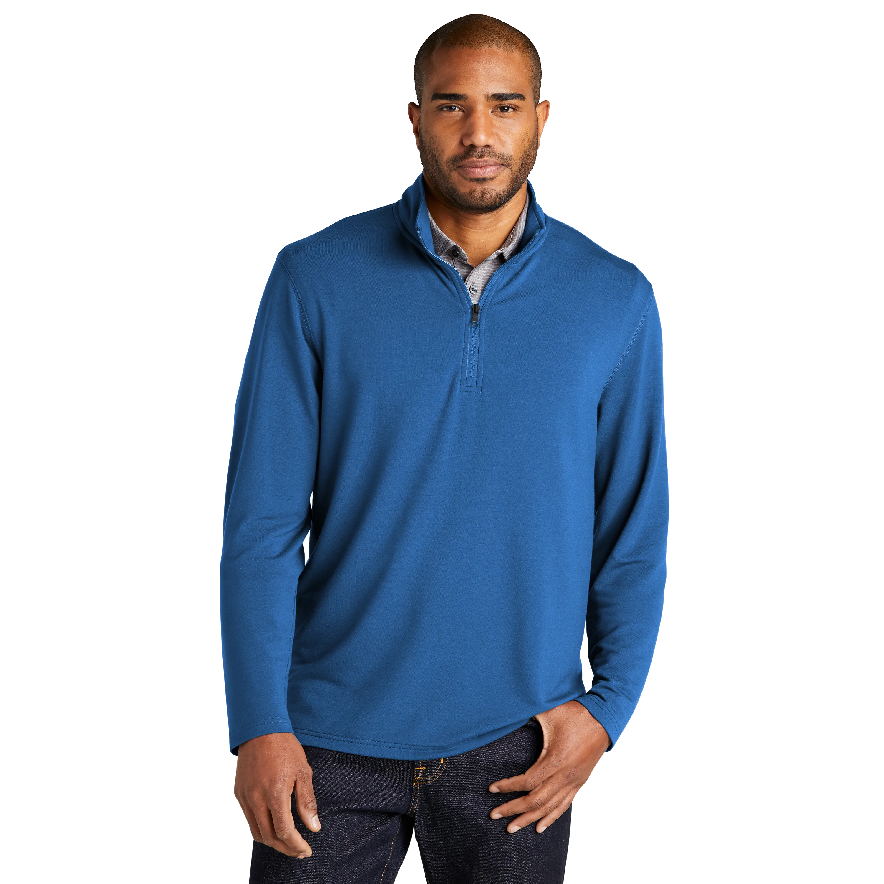 C2238 Mens Microterry 1/4 Zip Pullover
