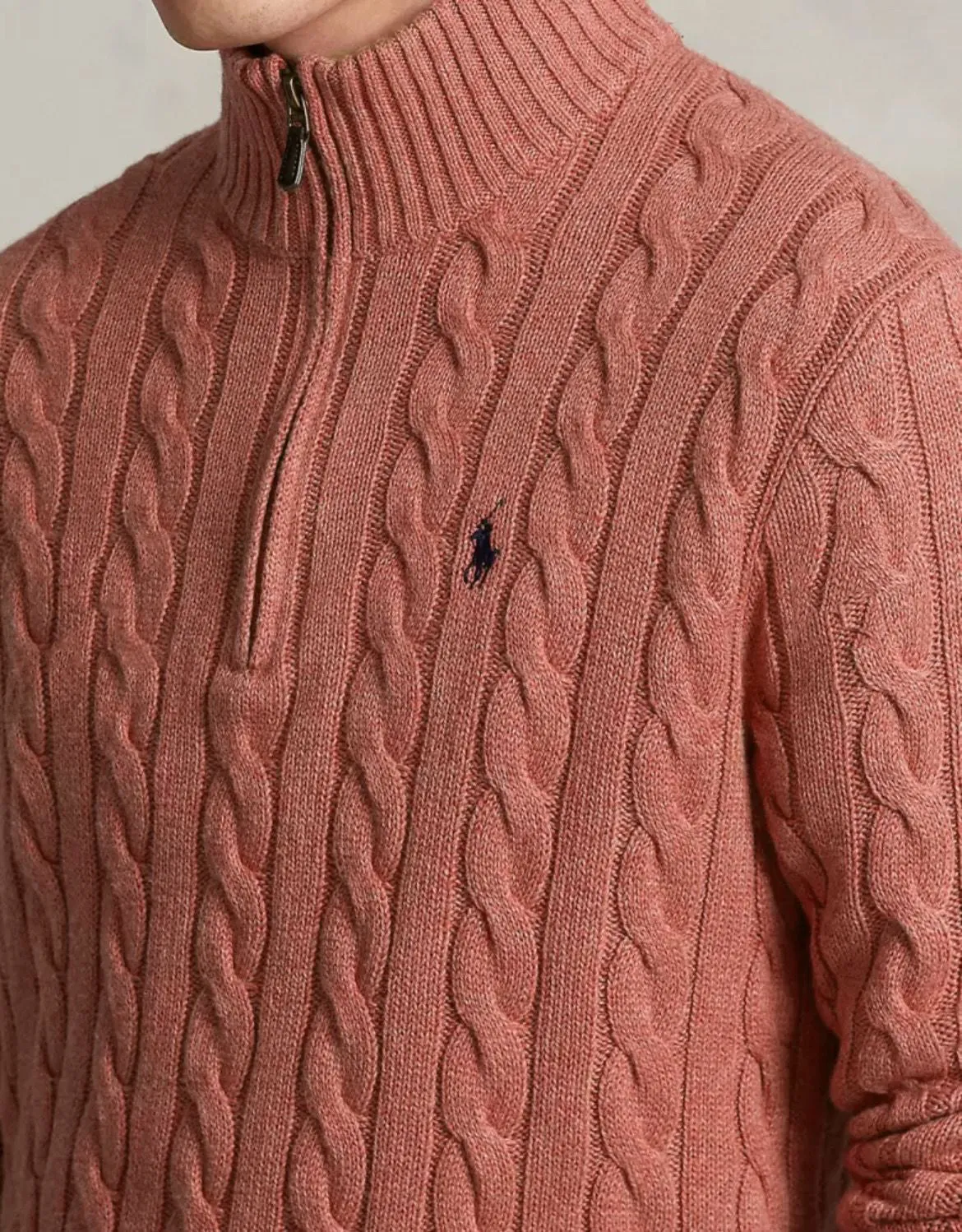 Cable-Knit Wool-Pullover