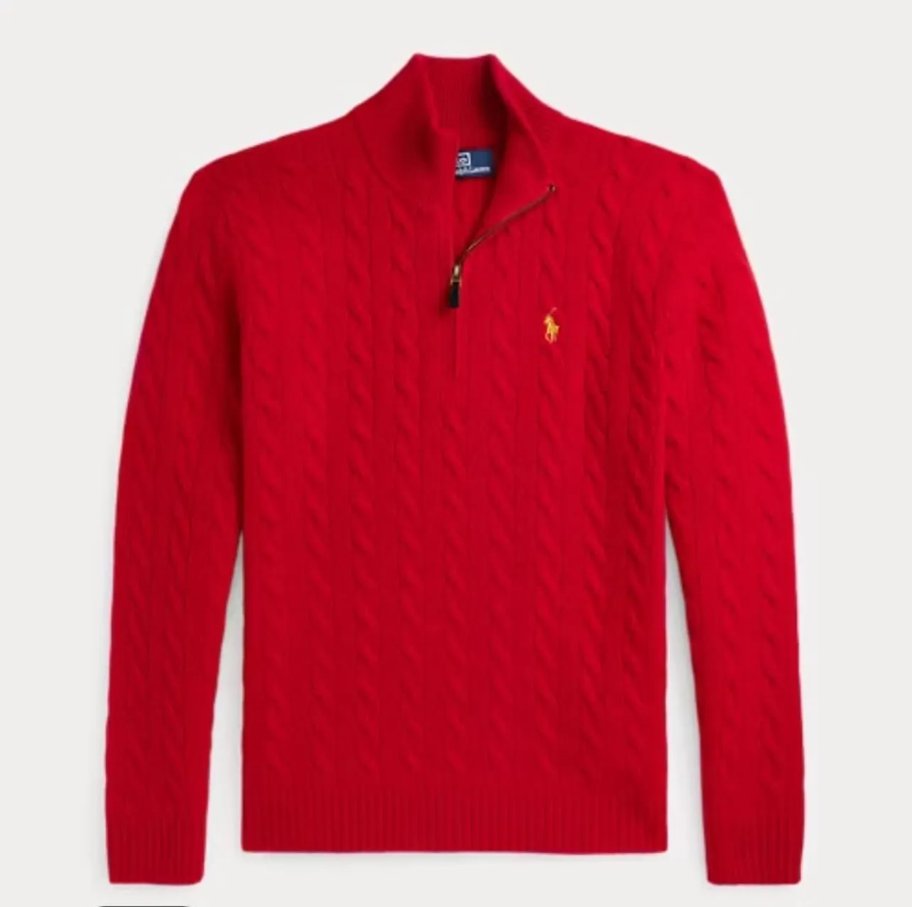 Cable-Knit Wool-Pullover