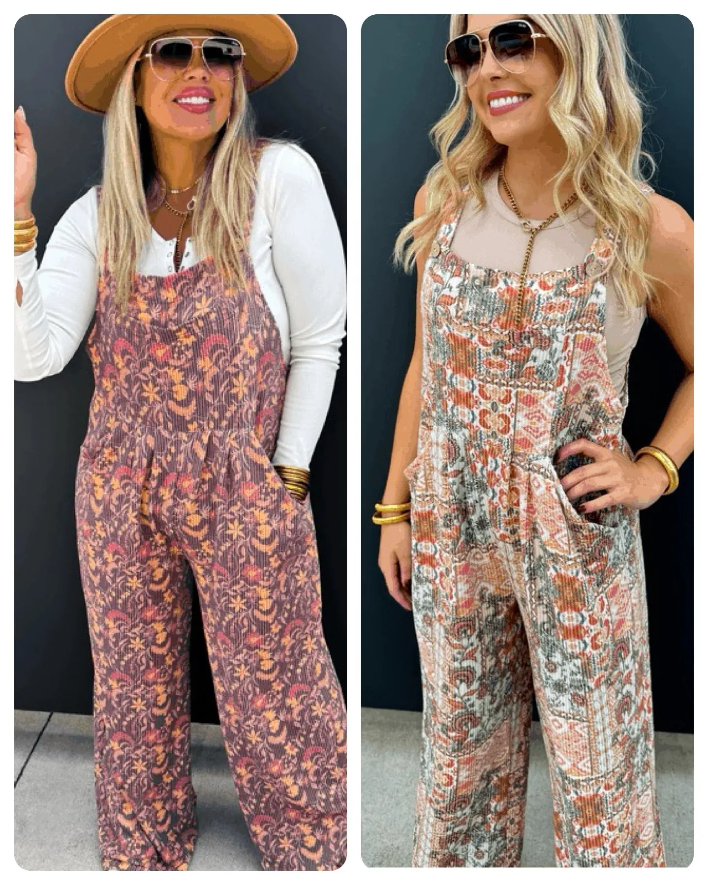 Cassidy Fall Boho Overalls (preorder arrival early Nov)
