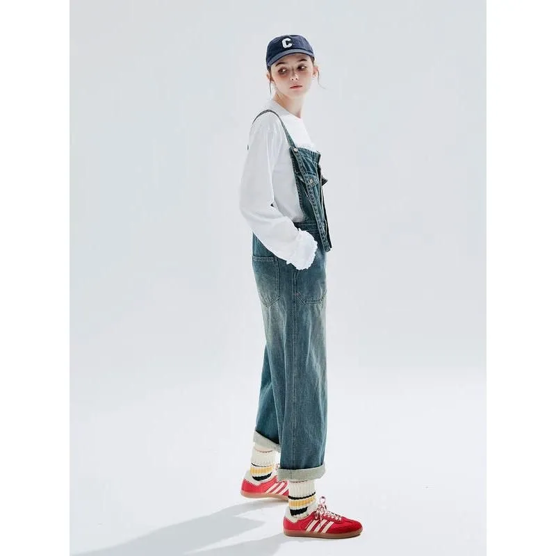 Casual Denim Overalls for Women