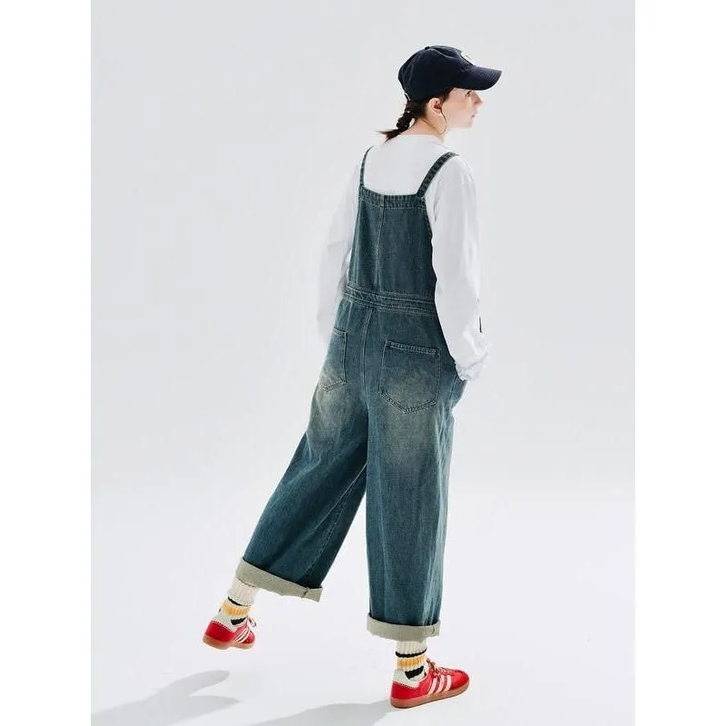 Casual Denim Overalls for Women