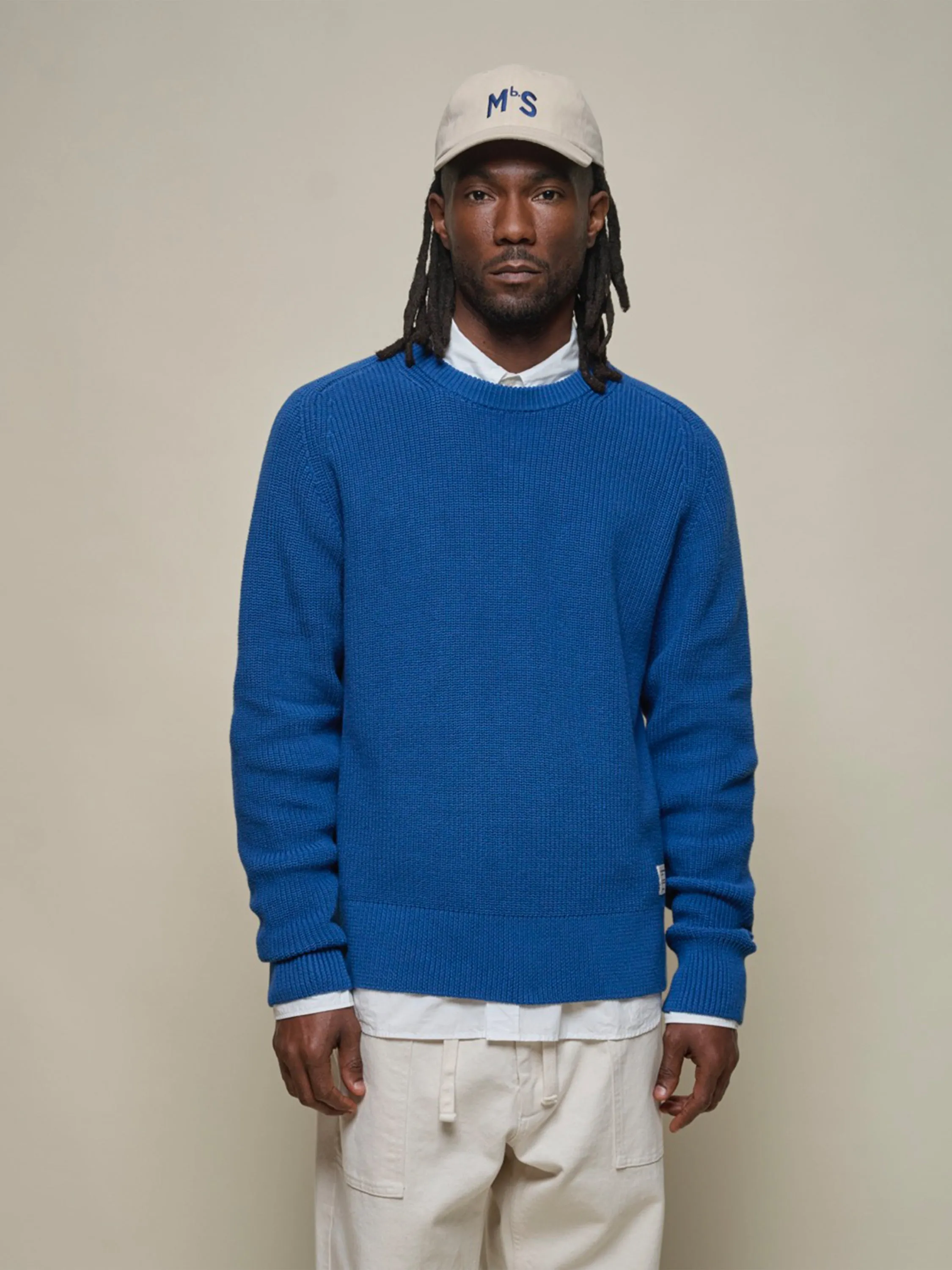 CC02 Organic Cotton Ribbed Knit Pullover