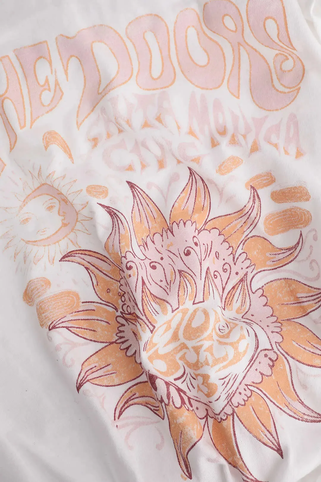 Cecilia - Floral Hem Design Woman's T Shirt