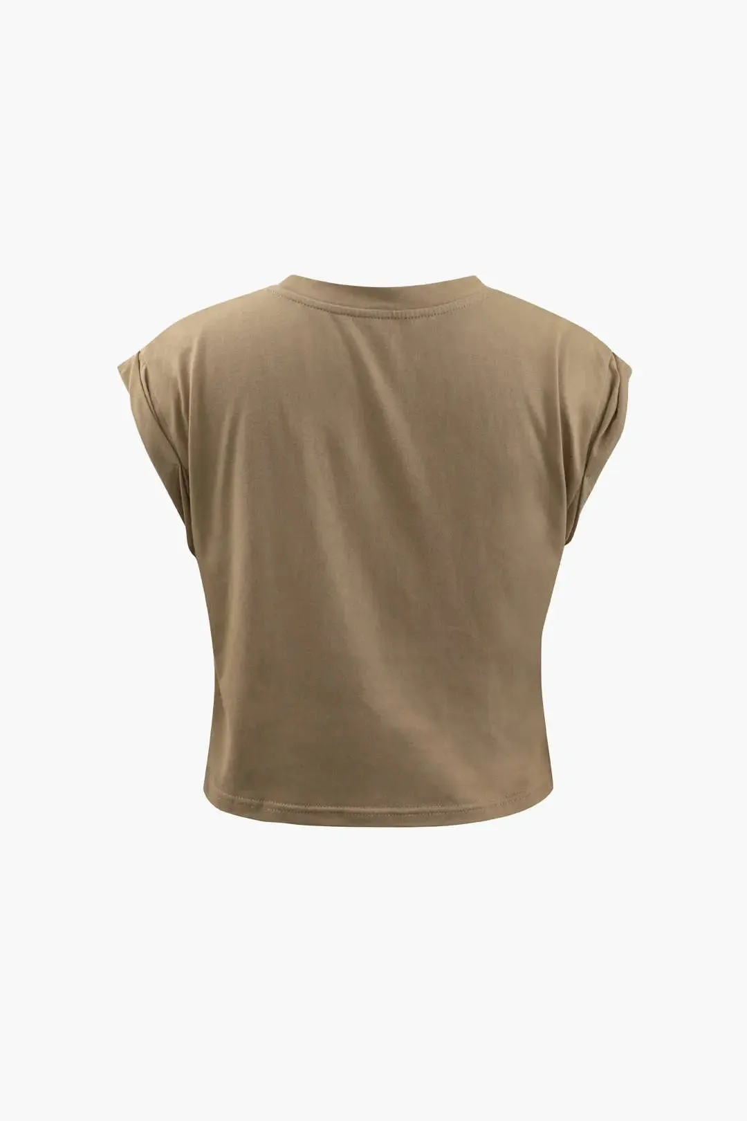 Cecilia - Floral Hem Design Woman's T Shirt