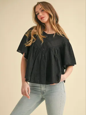 Chic Boho Emboridered Blouse
