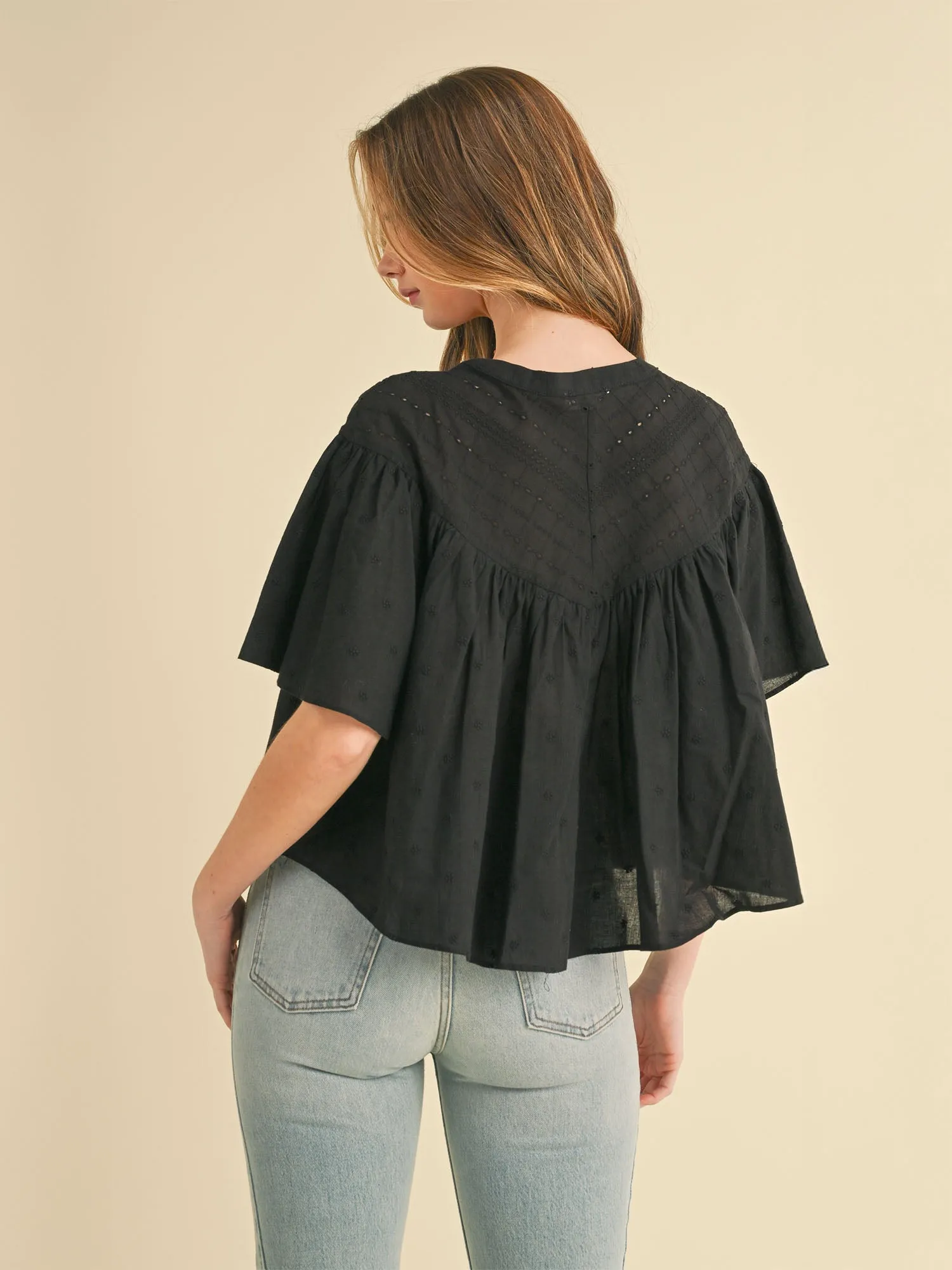 Chic Boho Emboridered Blouse