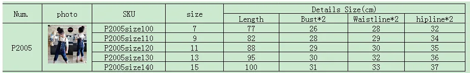 Children Wear Baby Clothes Children Overalls Pants Popular Girls Jeans Pants Kids Trousers