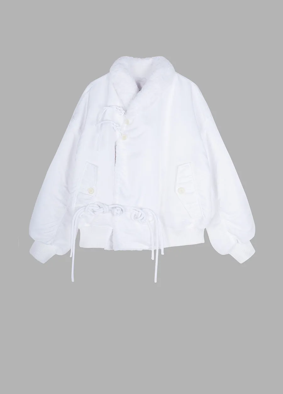 Coat / JNBY Relaxed Jacket in Chinese buckle button