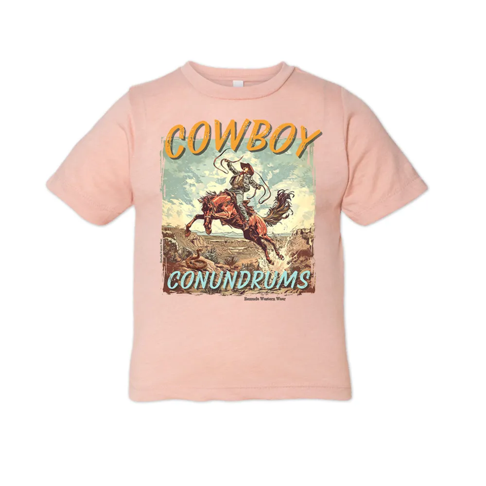Cowboy Conundrums Toddler Western Tee