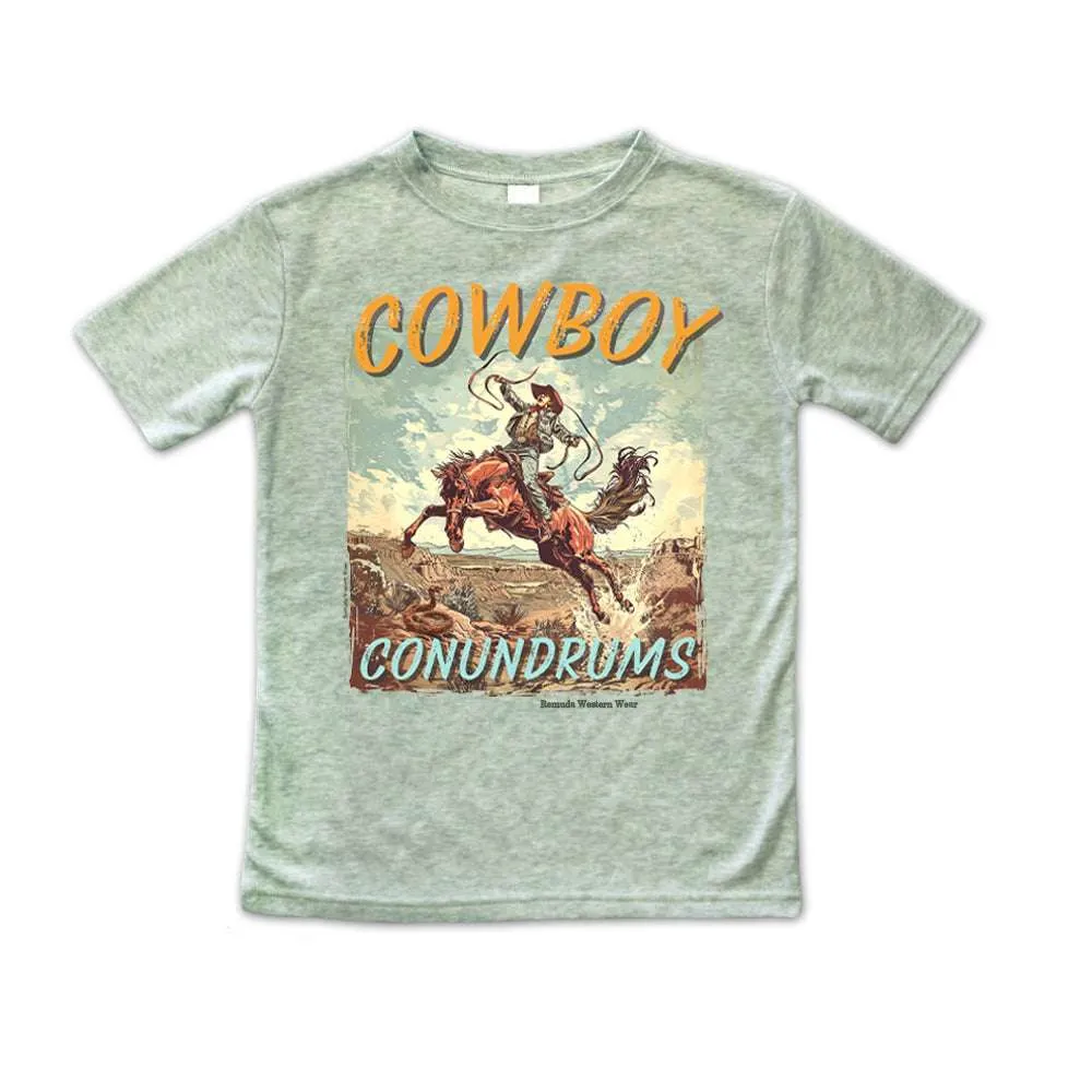 Cowboy Conundrums Toddler Western Tee