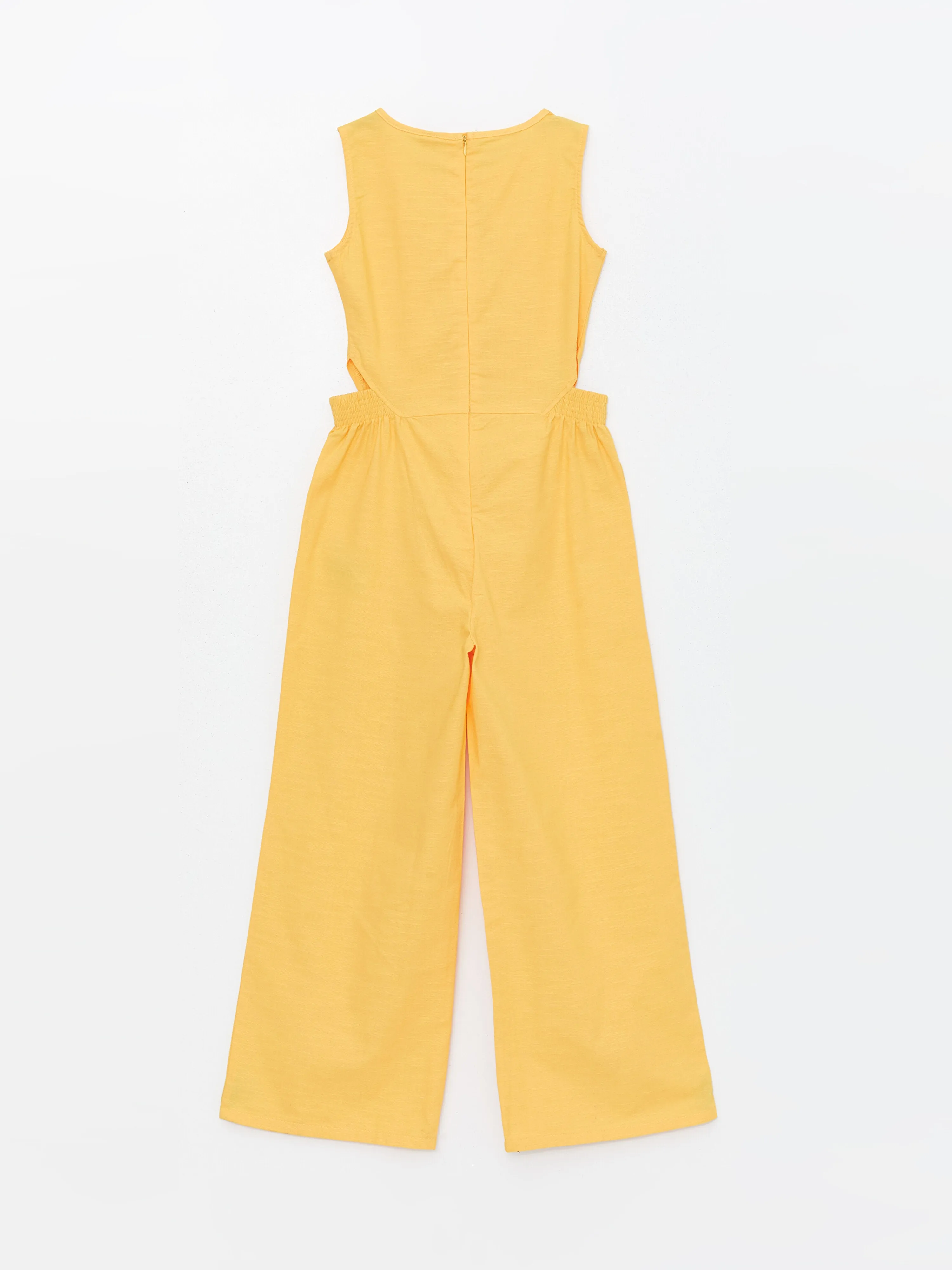 Crew Neck Girls Jumpsuit