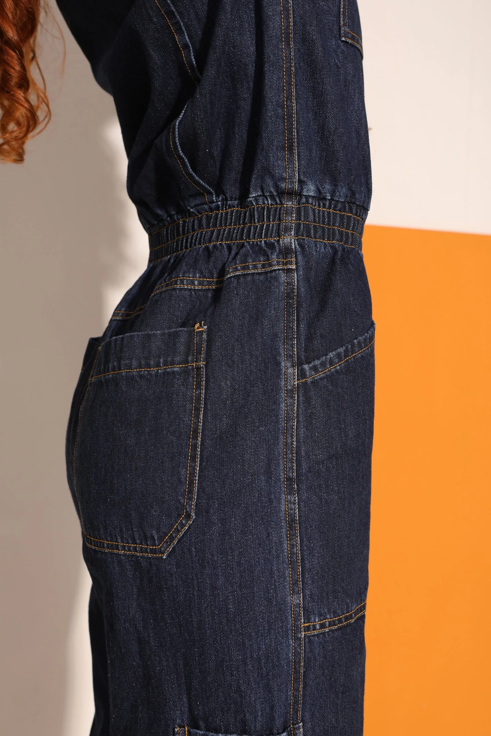 Danny Boilersuit Indigo Slim Fit