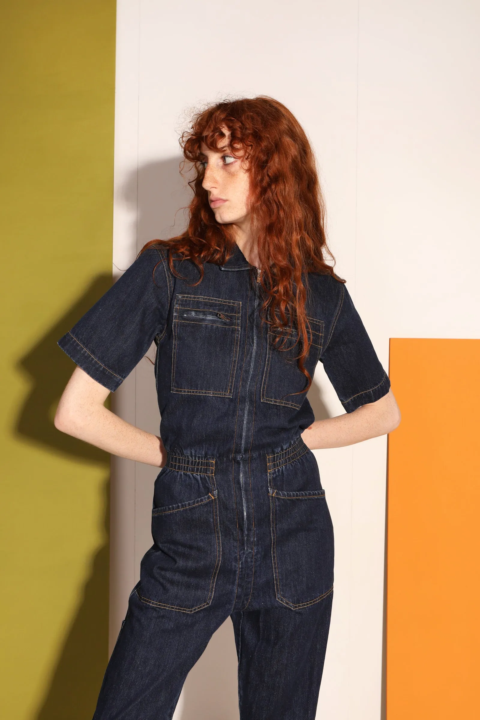 Danny Boilersuit Indigo Slim Fit